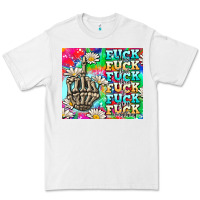 White fuck everything skeletons Premium Tee - AdoDesignShop