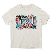 Cream icu intensive care unit Heavy Core Tee - Zillion Design Studio