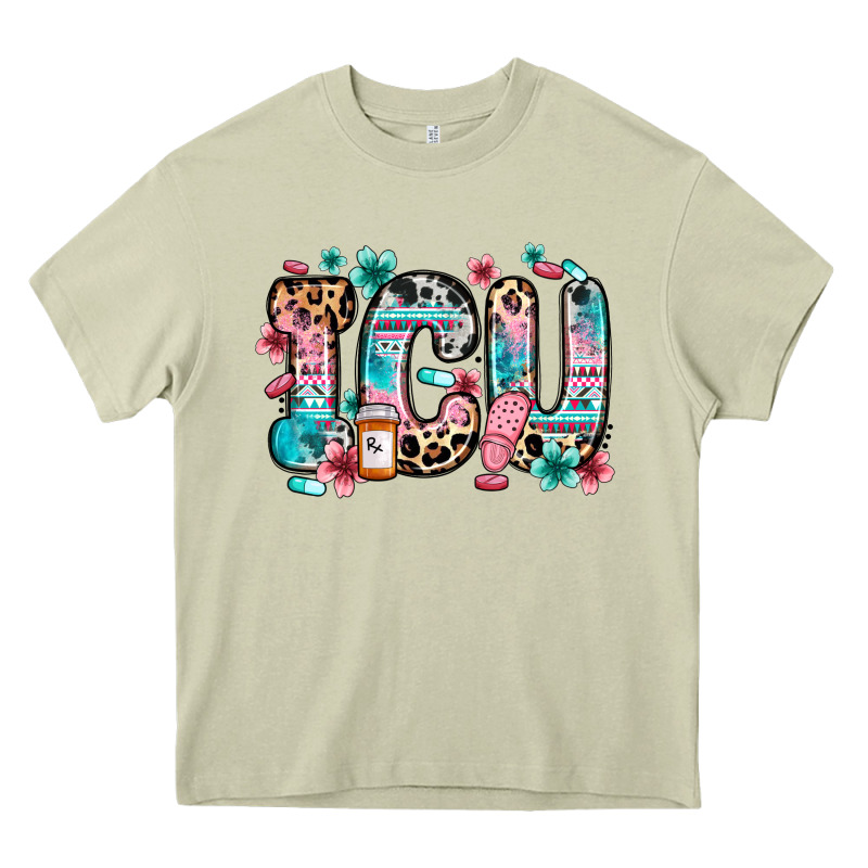 Icu Intensive Care Unit Heavy Core Tee by Zillion Design Studio | Teevron