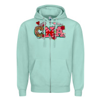 Seafoam valentines day cna Zipper Hoodie - NancyCooperArtShop