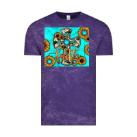 Cloud Purple cross tumbler Vintage Tee - JahusDesignShop