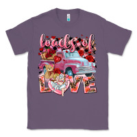 Lavender loads of love valentines day truck Classic Tee - NancyCooperArtShop