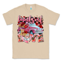Mushroom loads of love valentines day truck Classic Tee - NancyCooperArtShop