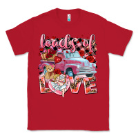 Red loads of love valentines day truck Classic Tee - NancyCooperArtShop