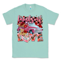 Seafoam loads of love valentines day truck Classic Tee - NancyCooperArtShop
