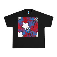 Glitter 4th Of July Seamless Pattern Urban Heavy Tee | Teevron