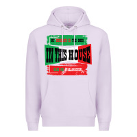 Lilac MY HUSBAND IS THE BOSS IN THIS HOUSE SAID NO ITALIAN EVER Premium Hoodie - Bettercallsaul