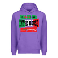 Purple MY HUSBAND IS THE BOSS IN THIS HOUSE SAID NO ITALIAN EVER Premium Hoodie - Bettercallsaul