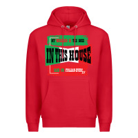 Red MY HUSBAND IS THE BOSS IN THIS HOUSE SAID NO ITALIAN EVER Premium Hoodie - Bettercallsaul