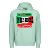 Seafoam MY HUSBAND IS THE BOSS IN THIS HOUSE SAID NO ITALIAN EVER Premium Hoodie - Bettercallsaul