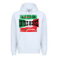 White MY HUSBAND IS THE BOSS IN THIS HOUSE SAID NO ITALIAN EVER Premium Hoodie - Bettercallsaul