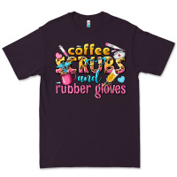 Plum coffee scrubs and rubber gloves Premium Tee - texasbilliewilder