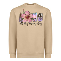Mushroom love all day every day Heavyweight Sweatshirt - Artiststas