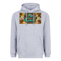 Heather Grey be kind bees license plate Heavyweight Hoodie - Artiststas