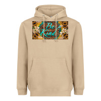 Mushroom be kind bees license plate Heavyweight Hoodie - Artiststas