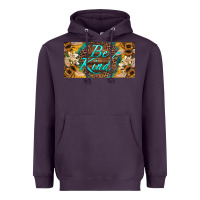 Plum be kind bees license plate Heavyweight Hoodie - Artiststas