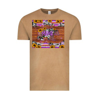 Mama Bear Sunflowers Purple Vintage Tee | Teevron