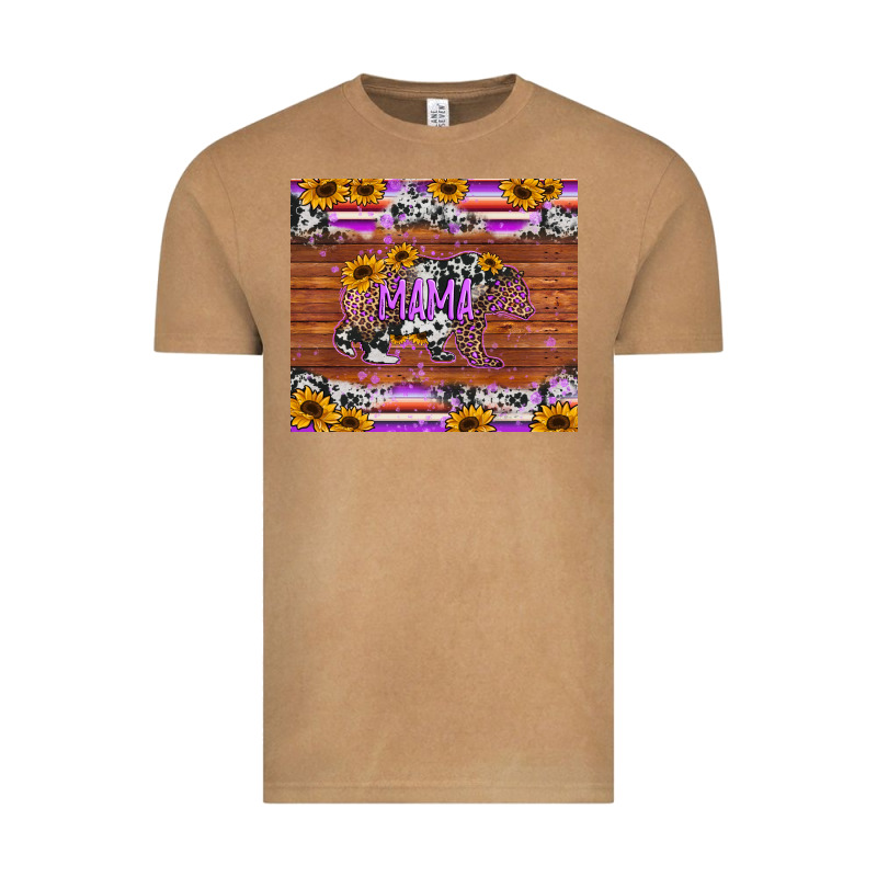Mama Bear Sunflowers Purple Vintage Tee by Jasminsmagicworld | Teevron