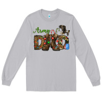 Moon Dust Christmas Army Dad Long Sleeve Tee - NancyCooperArtShop