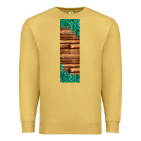 Antique Gold western tooled leather sunflower turquoise gemstone pen wrap 1 Premium Sweatshirt - Jasminsmagicworld