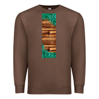 Chestnut western tooled leather sunflower turquoise gemstone pen wrap 1 Premium Sweatshirt - Jasminsmagicworld
