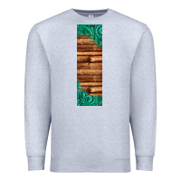 Heather Grey western tooled leather sunflower turquoise gemstone pen wrap 1 Premium Sweatshirt - Jasminsmagicworld