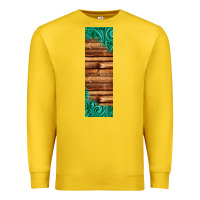 Lemon western tooled leather sunflower turquoise gemstone pen wrap 1 Premium Sweatshirt - Jasminsmagicworld