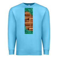 Ocean Blue western tooled leather sunflower turquoise gemstone pen wrap 1 Premium Sweatshirt - Jasminsmagicworld