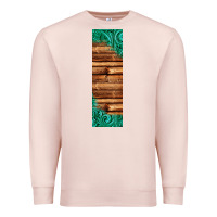 Pale Pink western tooled leather sunflower turquoise gemstone pen wrap 1 Premium Sweatshirt - Jasminsmagicworld