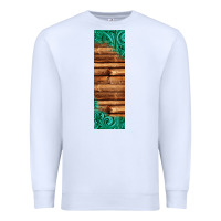 White western tooled leather sunflower turquoise gemstone pen wrap 1 Premium Sweatshirt - Jasminsmagicworld