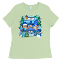 Matcha snowman gnome truck Ladies Tee - Zillion Design Studio