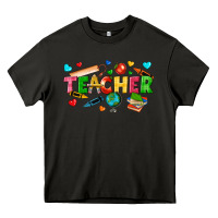 Asphalt teacher Heavy Core Tee - texasbilliewilder