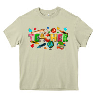 Mossy teacher Heavy Core Tee - texasbilliewilder
