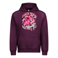 Mauve Wine cancer picked the wrong girl Urban Hoodie - CowGirlArtShop