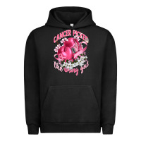 Pigment Black cancer picked the wrong girl Urban Hoodie - CowGirlArtShop