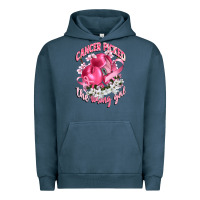 Pigment Midnight Navy cancer picked the wrong girl Urban Hoodie - CowGirlArtShop
