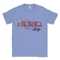 Colony Blue nurse life Classic Tee - BarkalooDesign