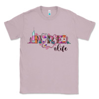 Lilac nurse life Classic Tee - BarkalooDesign