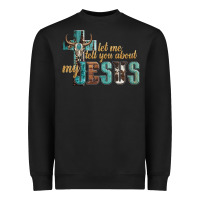 Black let me tell you about my jesus Heavyweight Sweatshirt - Artiststas