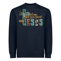 Navy let me tell you about my jesus Heavyweight Sweatshirt - Artiststas
