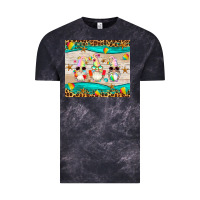 Cloud Black summer gnomes Vintage Tee - Artiststas