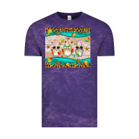 Cloud Purple summer gnomes Vintage Tee - Artiststas