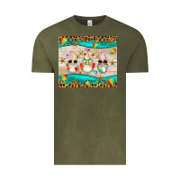 Vintage Olive summer gnomes Vintage Tee - Artiststas
