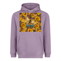 Lavender be kind bee and sunflowers Heavyweight Hoodie - Artiststas