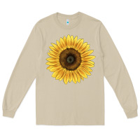 Mushroom giganteus sunflower Long Sleeve Tee - LillyAllenDesigns