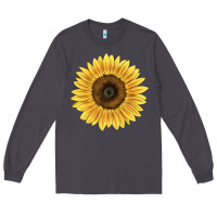 Smoke giganteus sunflower Long Sleeve Tee - LillyAllenDesigns