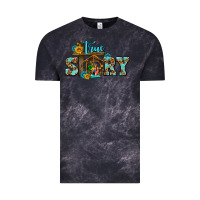 Cloud Black true story jesus and mary wıth god Vintage Tee - AdoDesignShop