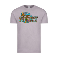 Vintage Zinc true story jesus and mary wıth god Vintage Tee - AdoDesignShop