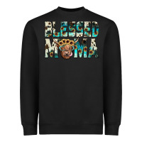 Black blessed mama Heavyweight Sweatshirt - JahusDesignShop