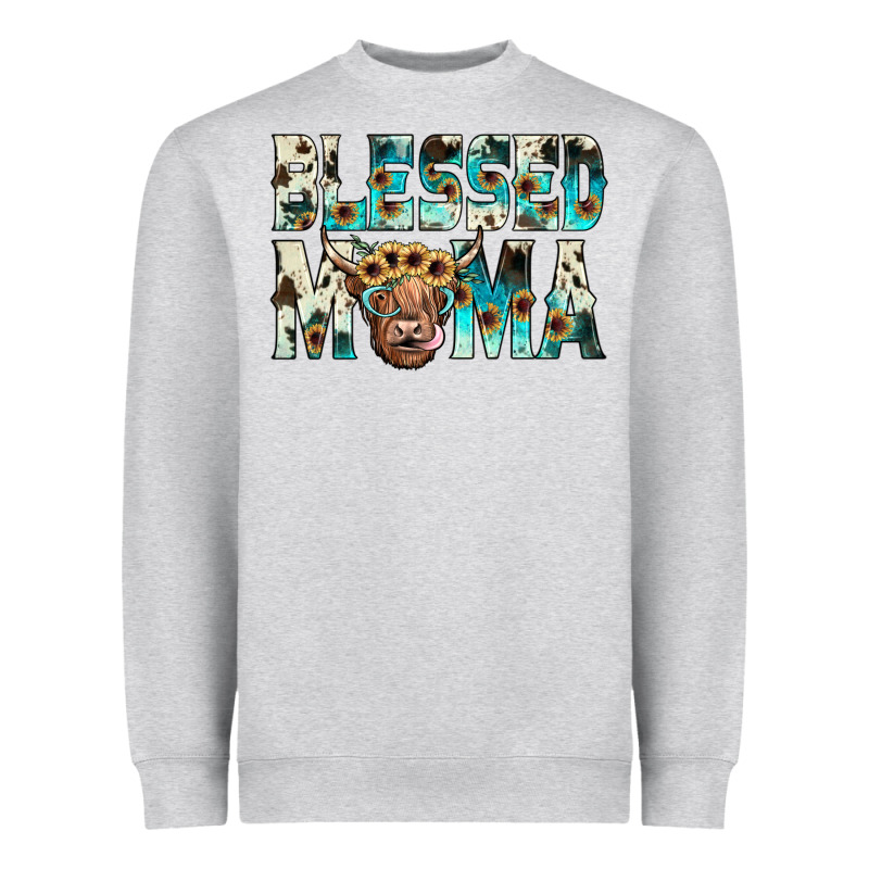 Blessed Mama Heavyweight Sweatshirt by JahusDesignShop | Teevron